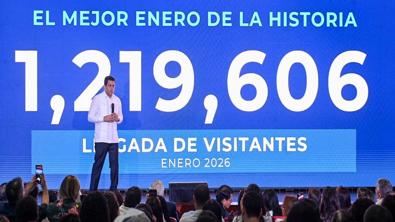 Turismo arranca con buen pie en 2026 con la llegada de más de 1.2 millones de visitantes en enero