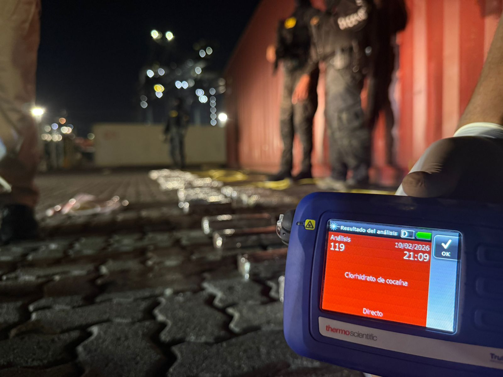 DNCD ocupa alijo de presunta cocaína oculto en un contenedor en Caucedo