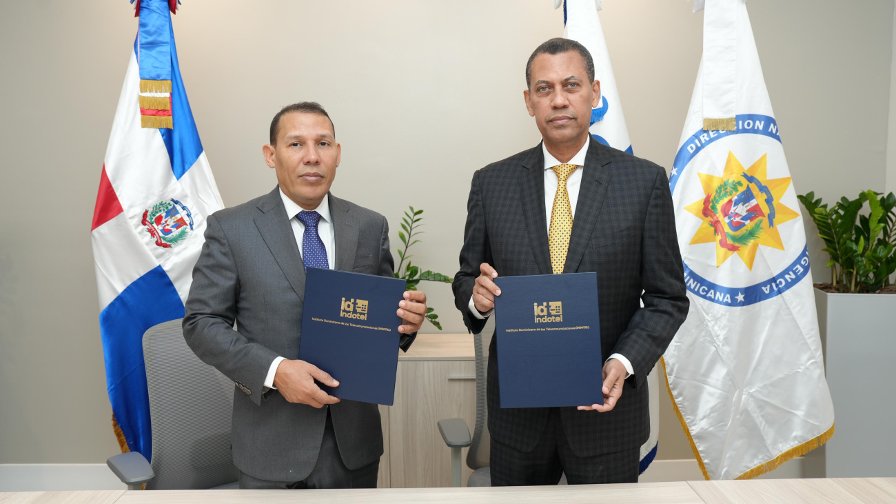 Ciberseguridad nacional: Indotel y DNI firman acuerdo estratégico