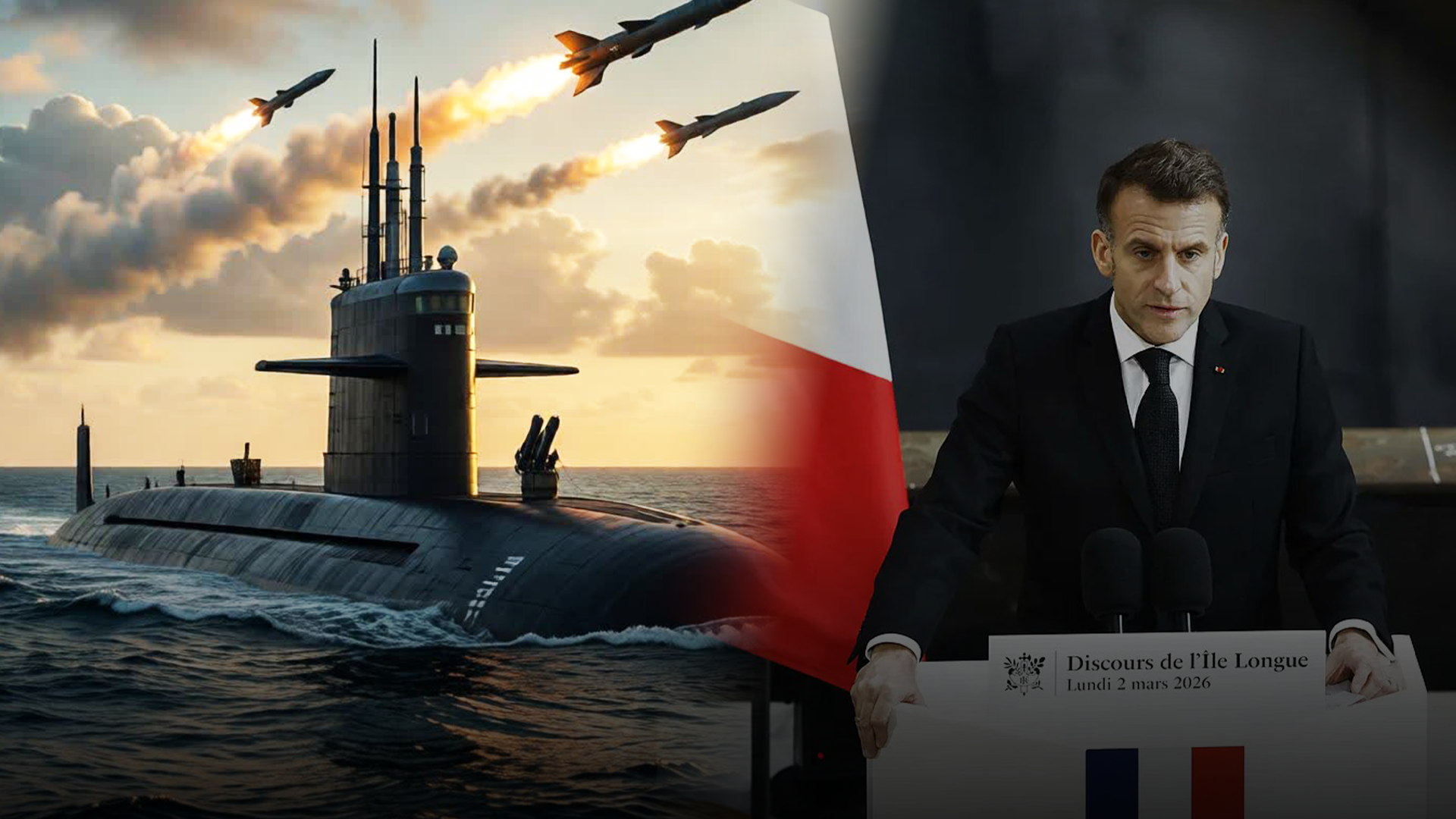 Arsenal nuclear francés se refuerza y Macron advierte que “no dudará en usarlo”