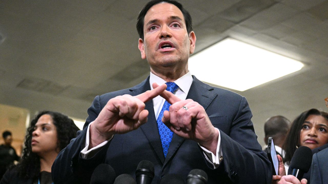 El secretario de Estado de Estados Unidos, Marco Rubio