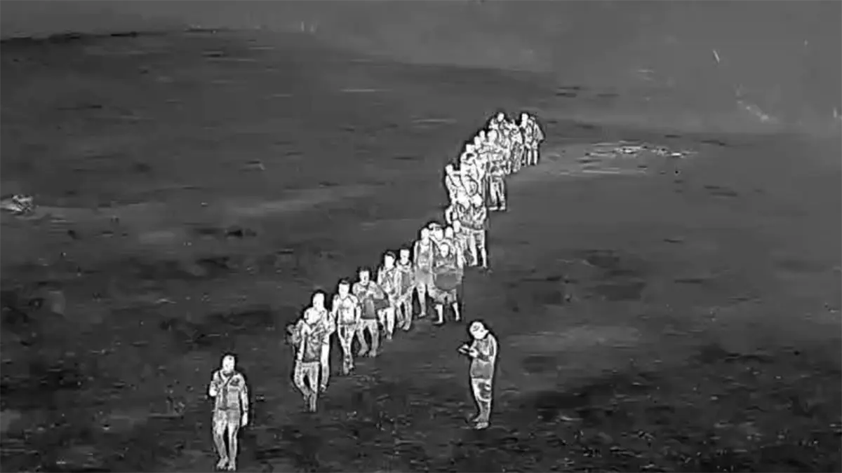 Detienen a 65 haitianos indocumentados detectados con drones en Dajabón