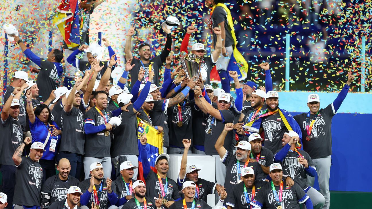 Venezuela gana su primer Clásico Mundial de Béisbol tras vencer 3-2 a Estados Unidos