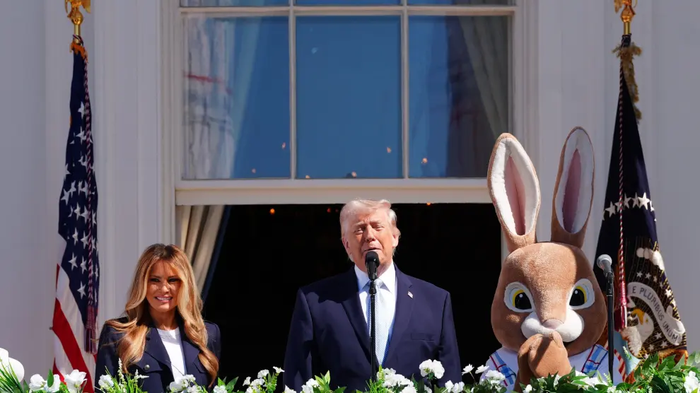 Pascua en Casa Blanca: Trump y Melania celebran Easter Egg Roll