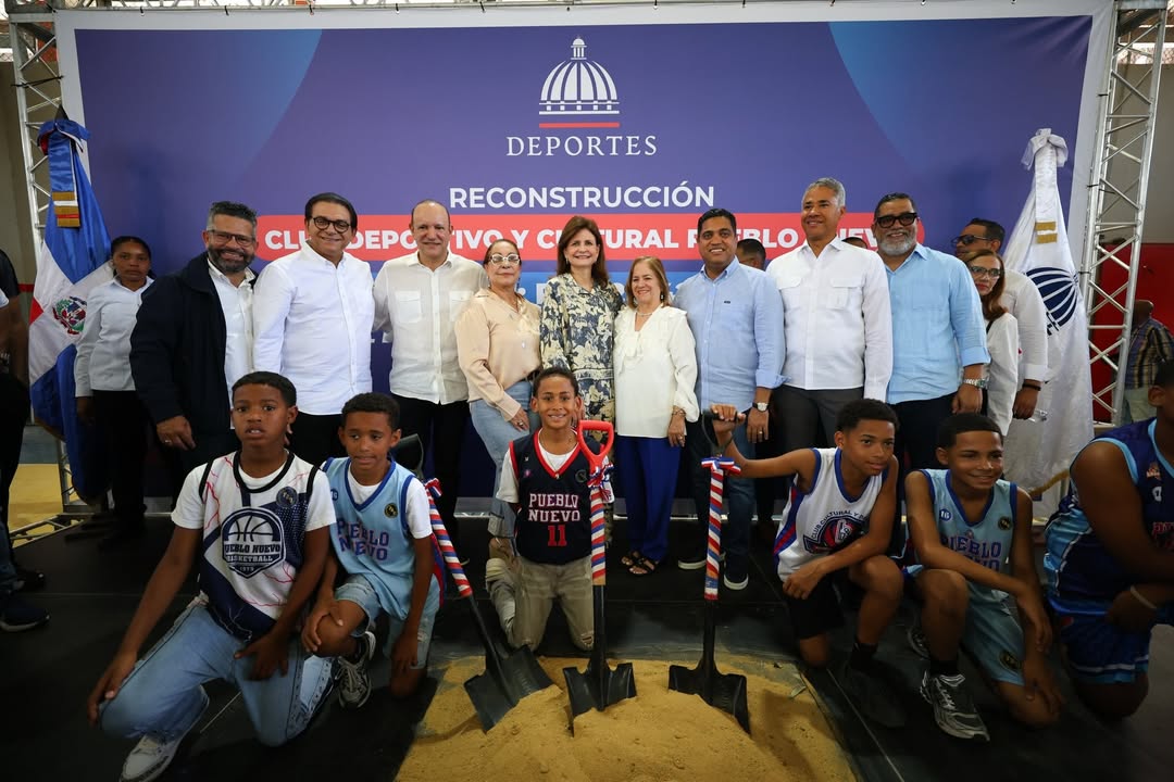 Gobierno inicia remozamiento del Club Pueblo Nuevo en Santiago 