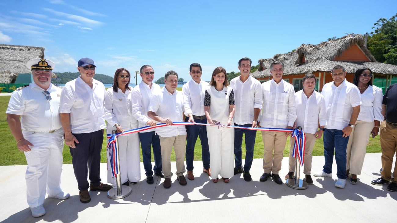 Puerto Samaná: La vicepresidenta Raquel Peña inaugura primera fase de Samaná Bayport 