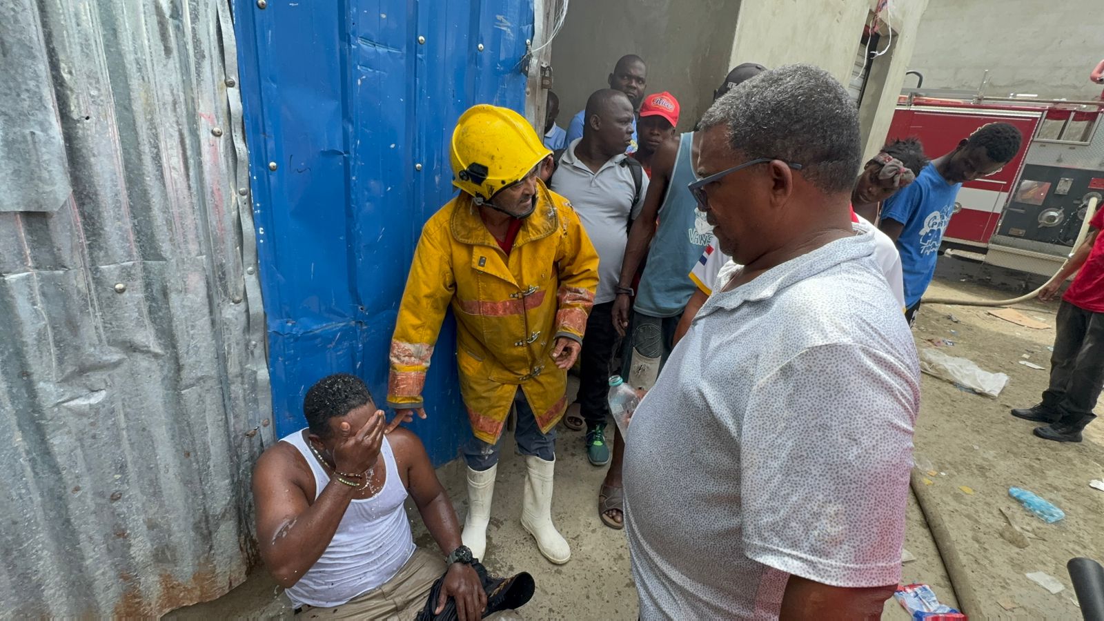 Incendio en Dajabón afecta puesto comercial  sin dejar víctimas