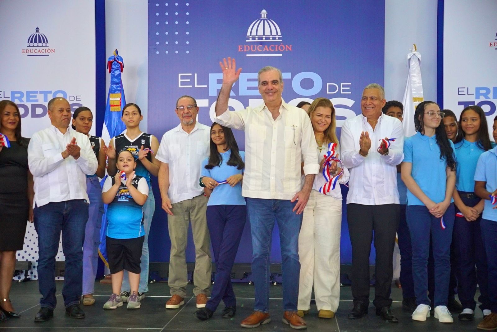 Techado escolar inaugurado por el presidente Abinader beneficiará a más de 900 estudiantes en Sabana Larga, San José de Ocoa