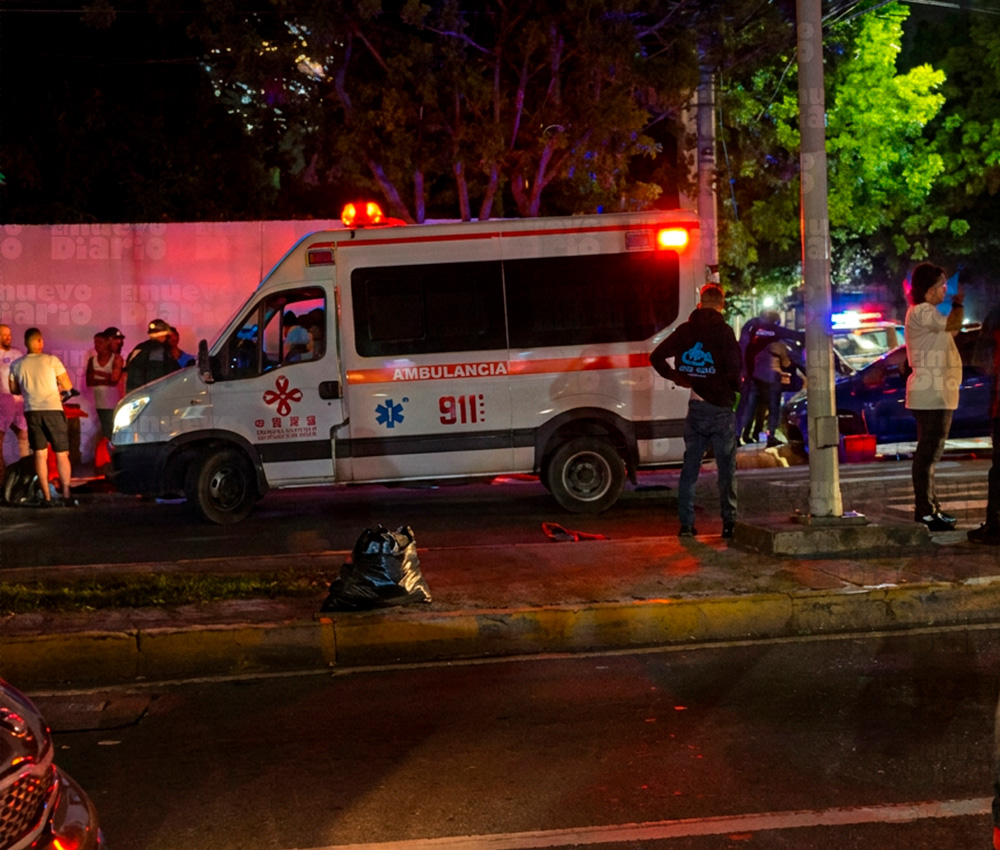 Accidente en Núñez de Cáceres con Rómulo Betancourt deja un fallecido y una mujer herida