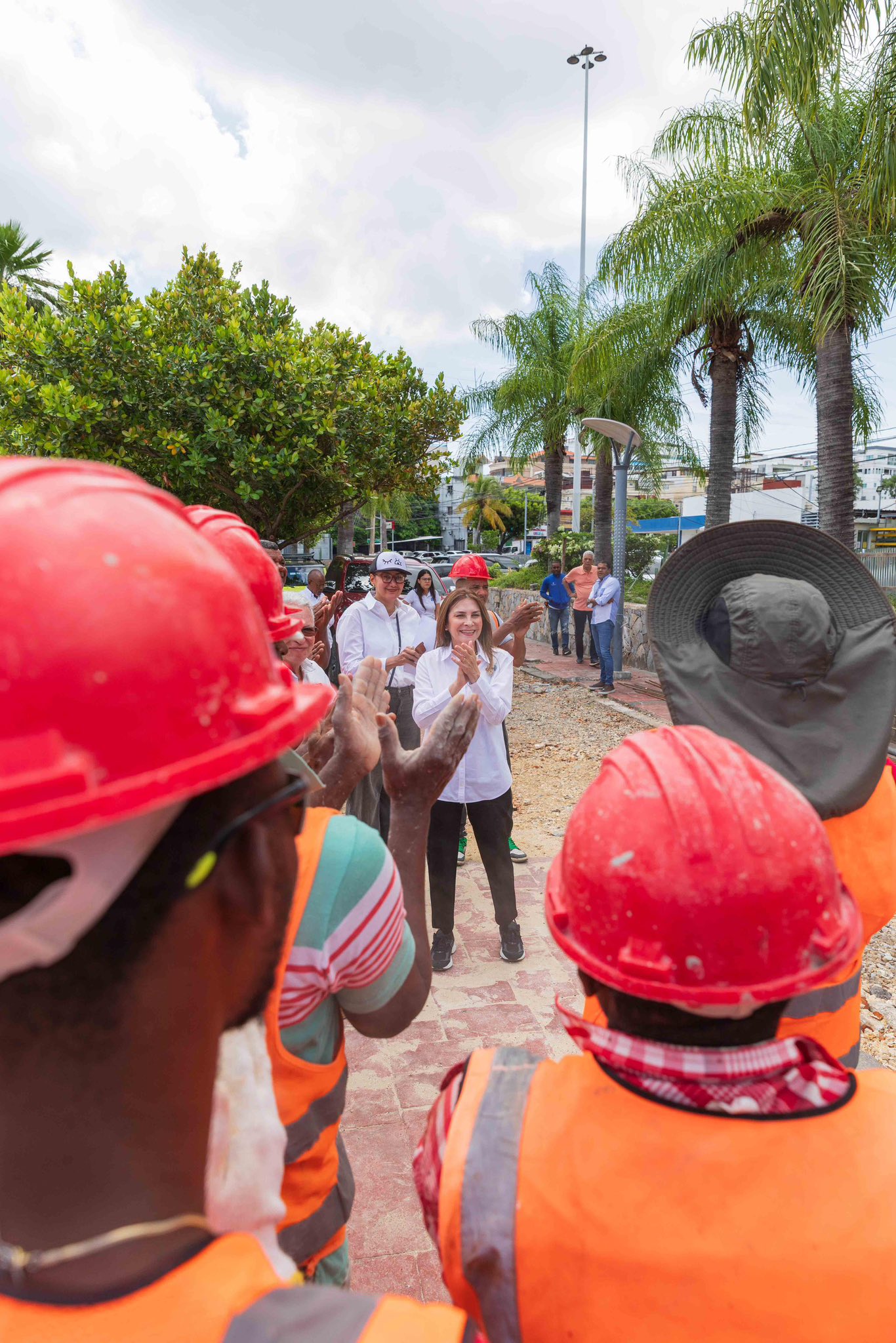 Parque Núñez Cáceres: Carolina supervisa remodelación integral, presenta avance del 35%