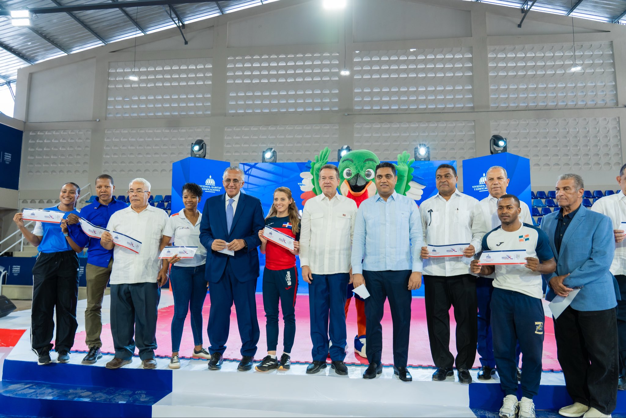 Pabellón de karate listo para Juegos Centroamericanos y del Caribe 2026