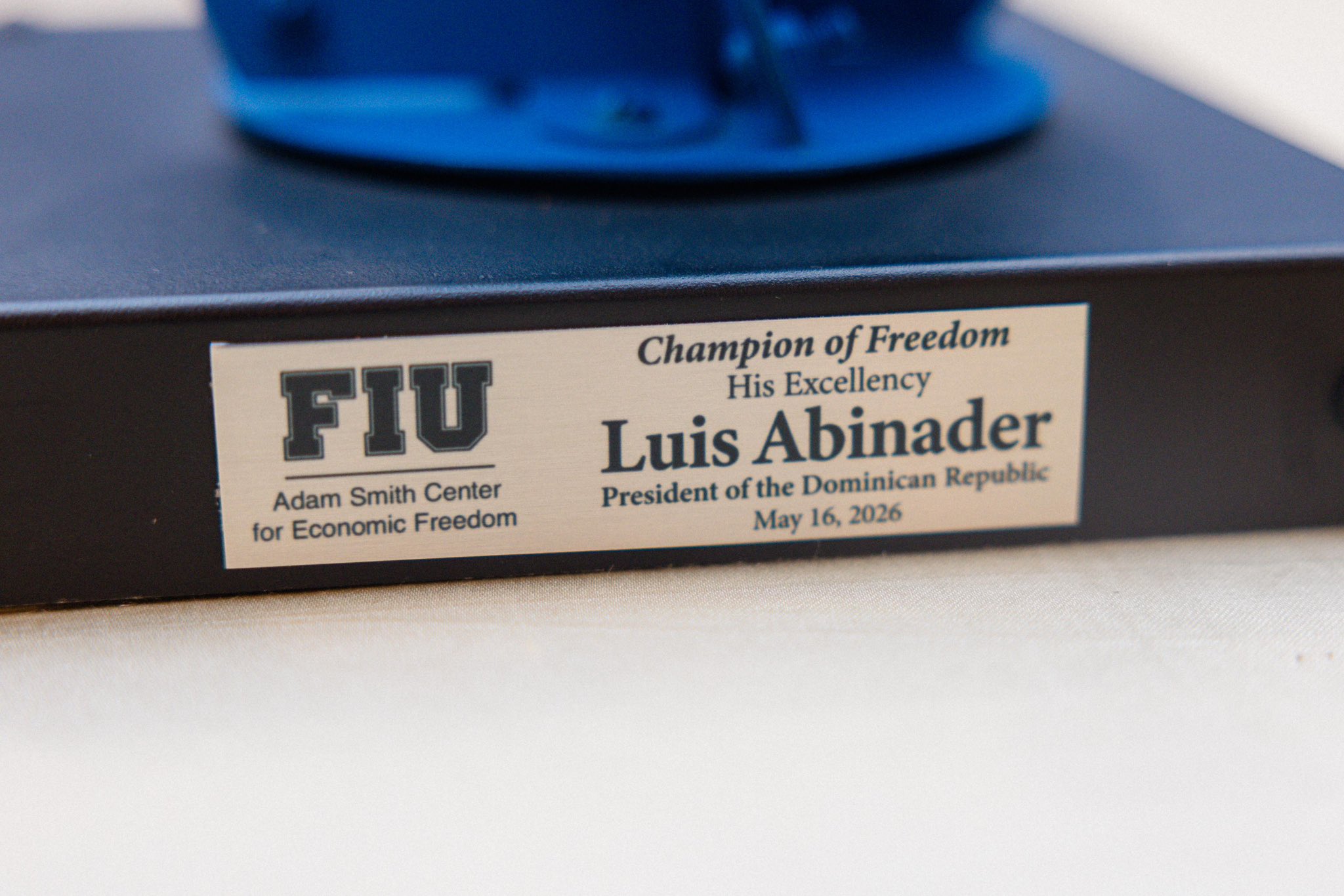Libertad democrática centra discurso del presidente Luis Abinader en Miami