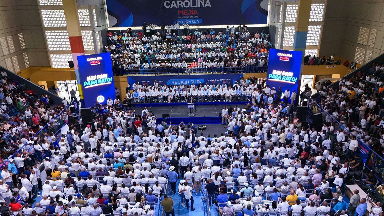 Carolina Mejía afirmó en Barahona que será candidata presidencial del PRM