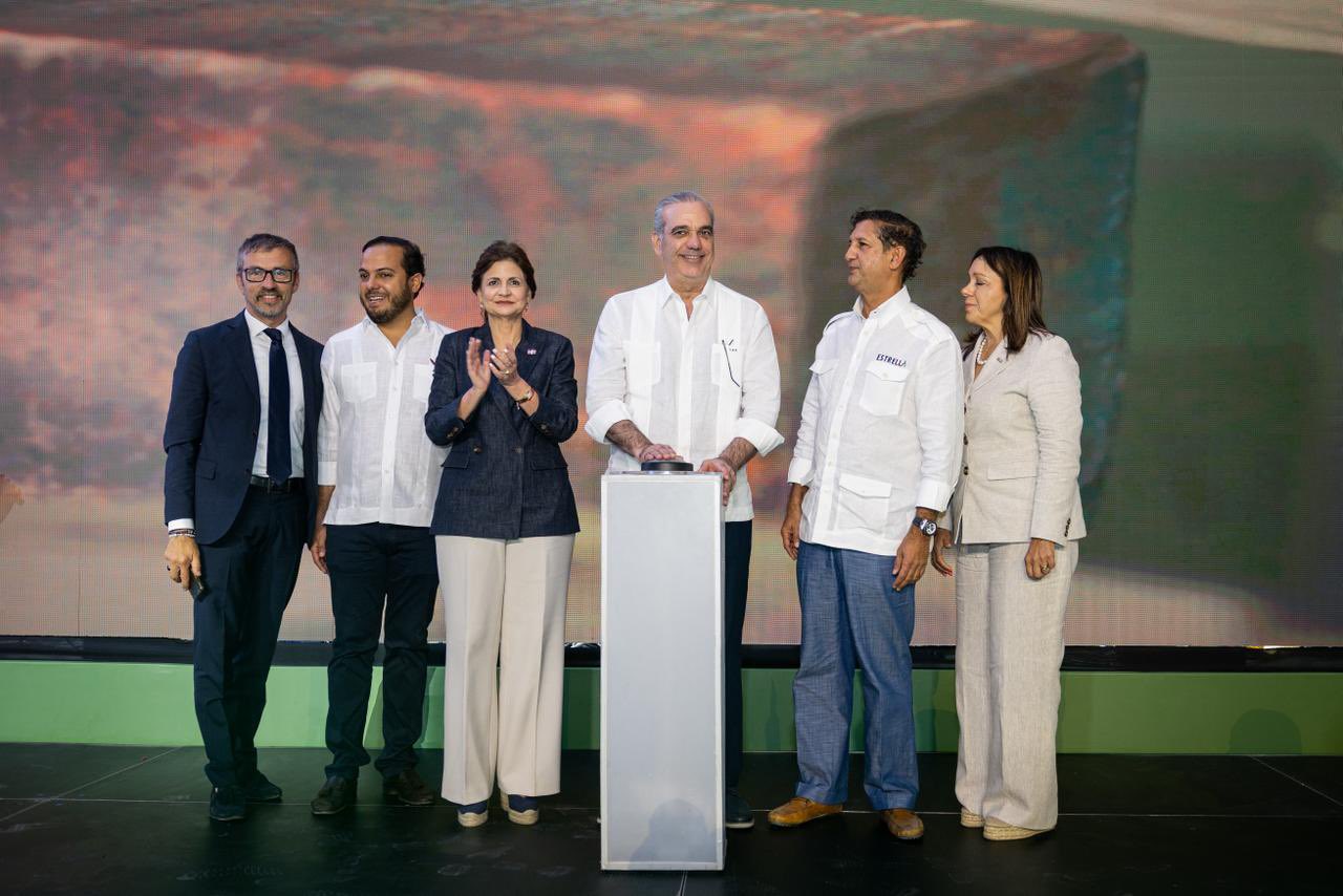 Inversión industrial en SPM fue resaltada durante la inauguración de la planta EcoAcero encabezada por Luis Abinader