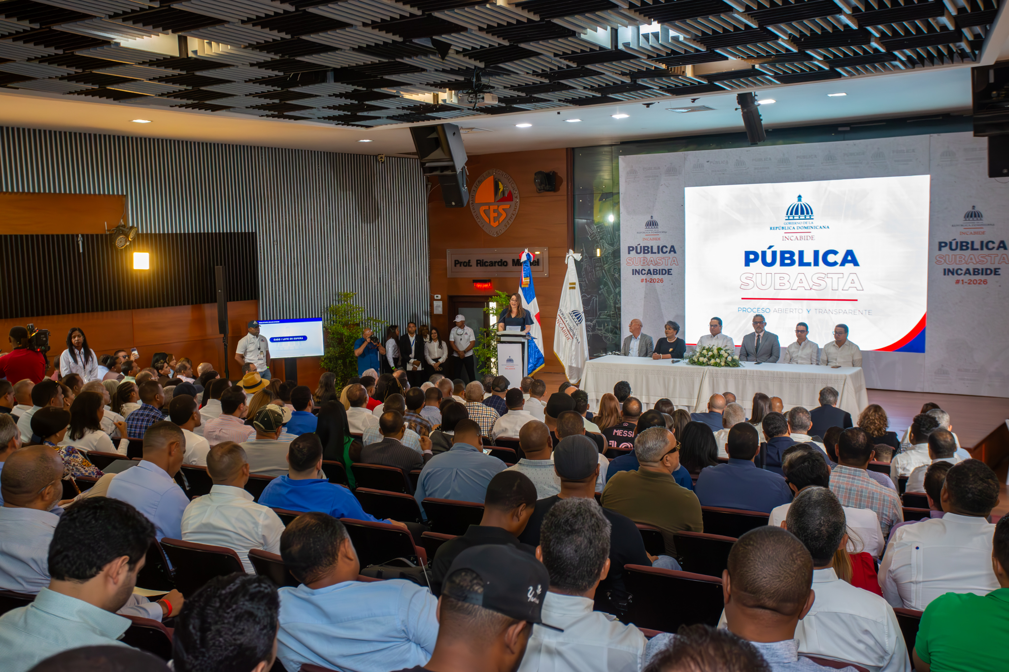 Subasta pública realizada por Incabide recaudó más de RD 562 millones 