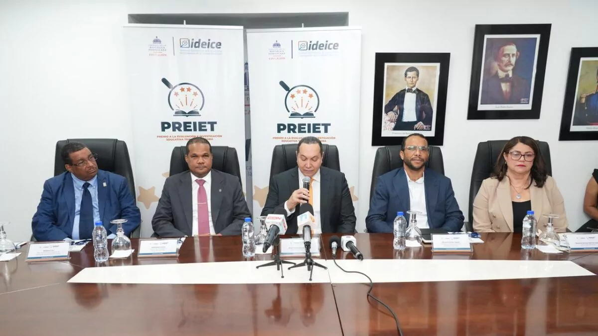 Premio educativo del Ideice reconocerá investigaciones que impulsen mejoras y transformación en la educación preuniversitaria