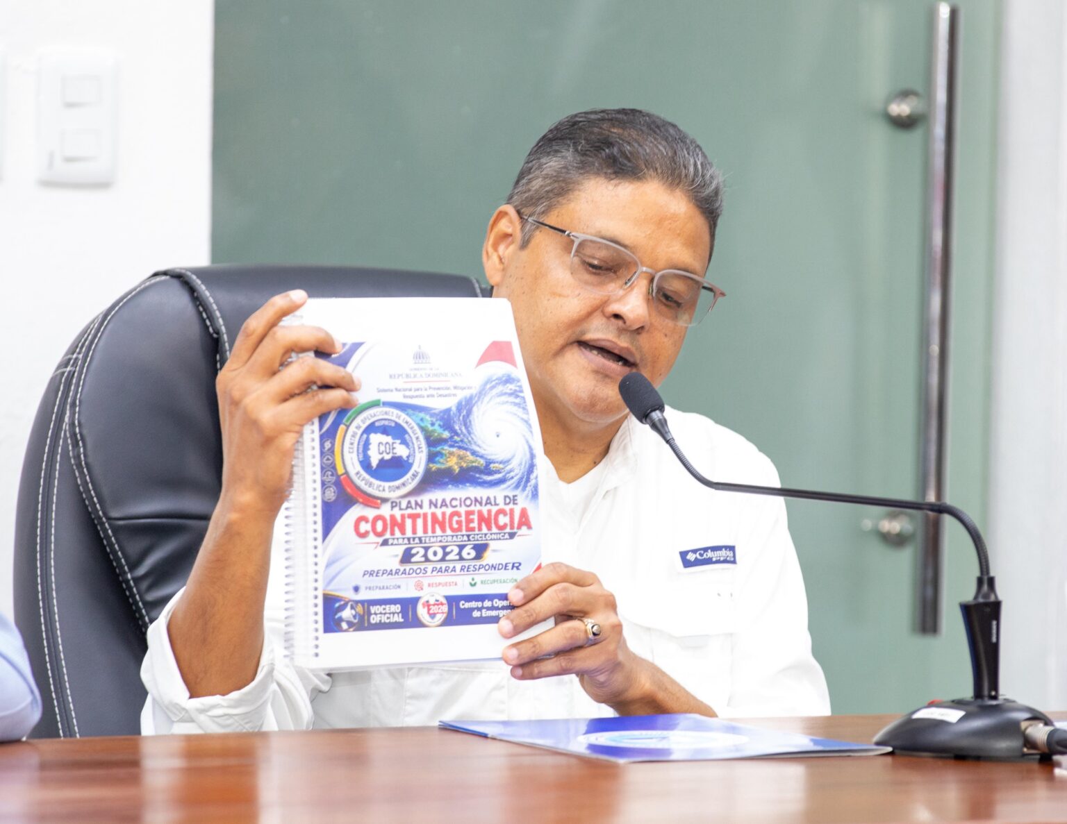 Plan ciclónico Abinader convoca Consejo de Gobierno para reforzar respuesta ante temporada 2026