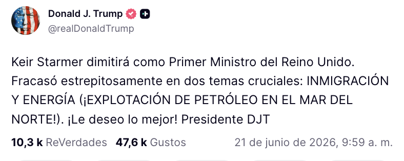 Crisis política lleva a Keir Starmer a dimitir tras menos de dos años de su histórica victoria en Reino Unido