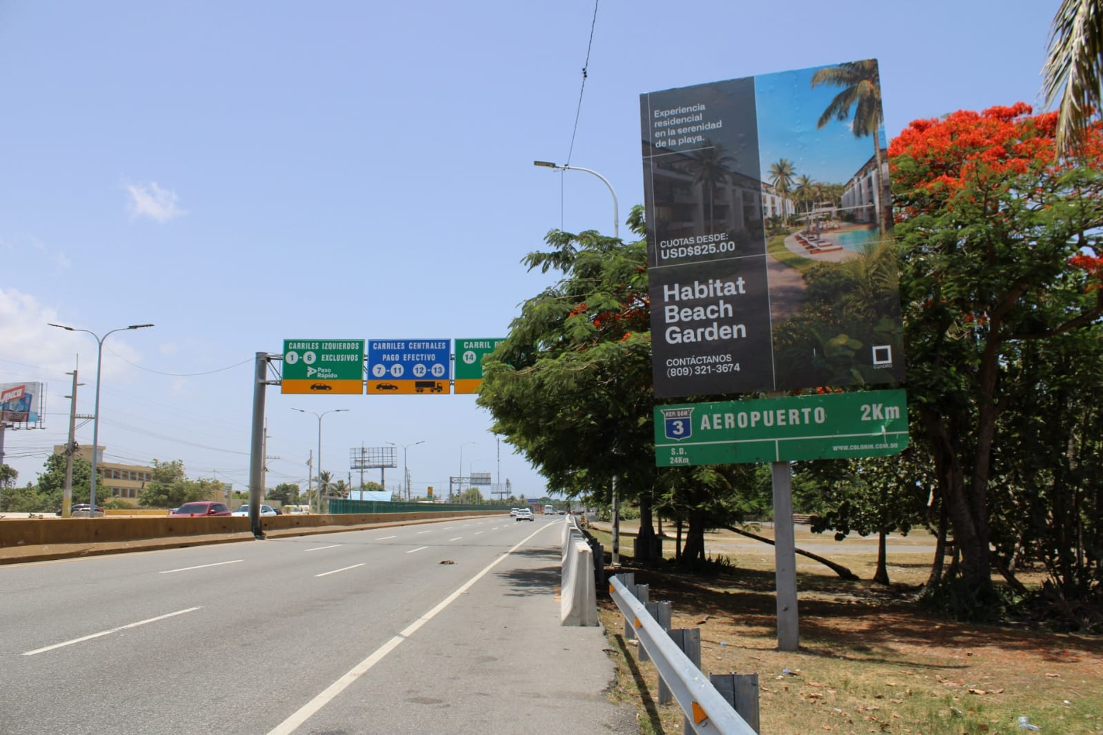 La seguridad vial motivó a RD Vial a colocar muros en La Caleta tras el caos vehicular generado por una fiesta improvisada