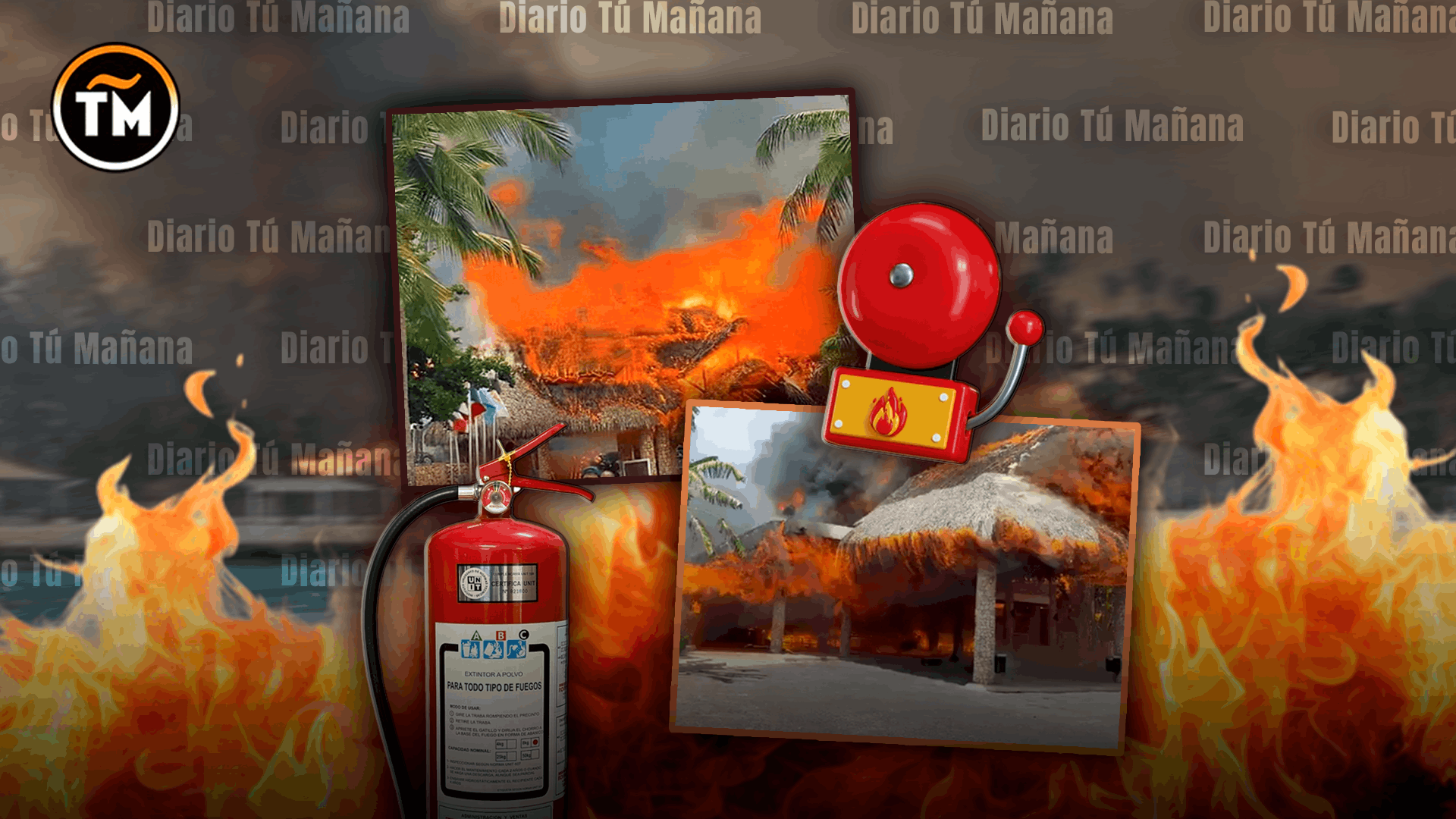 Incendio en Bayahíbe obliga evacuación preventiva de turistas y personal en hotel Viva Dominicus Beach