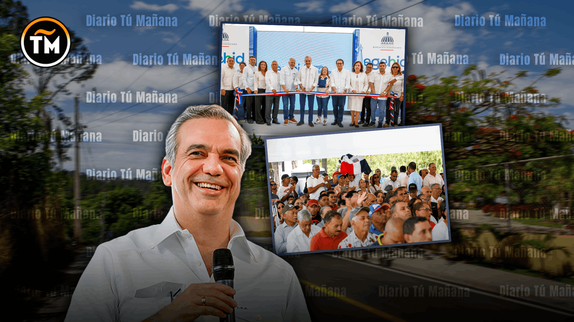 Carretera inaugurada por Luis Abinader impulsa producción agrícola y movilidad en la sierra de Santiago