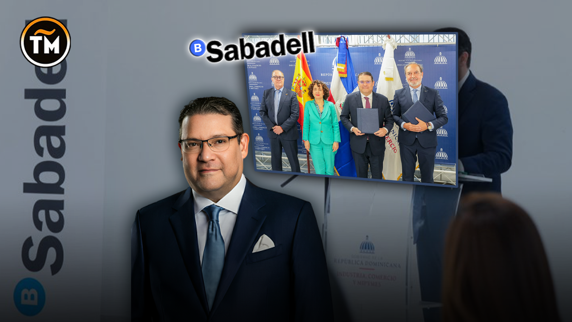 Inversión española impulsará nuevas oportunidades de negocios y exportaciones con acuerdo entre MICM y Banco Sabadell