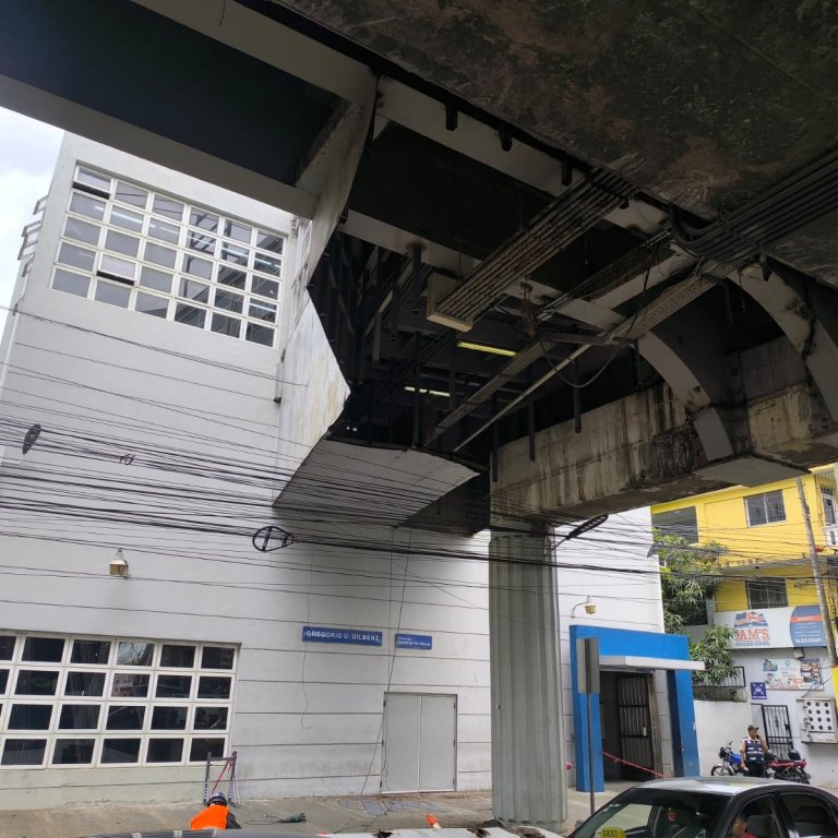 Mantenimiento preventivo motiva cierre parcial de vía frente a estación Gregorio Urbano Gilbert del Metro