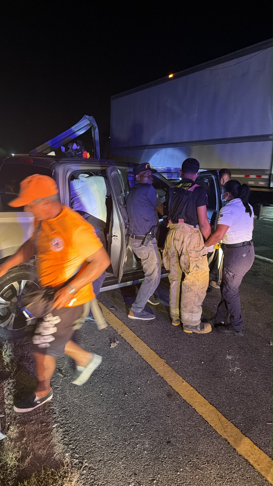 Accidente en Autovía del Este deja muerto a teniente coronel de la Policía en San Pedro de Macorís