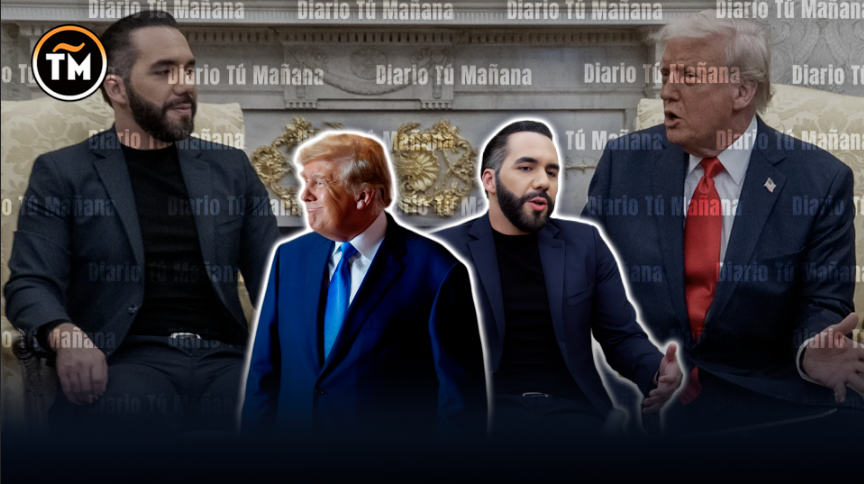 Encuentro entre Trump y Bukele en la Casa Blanca se realizó a puerta cerrada sin prensa