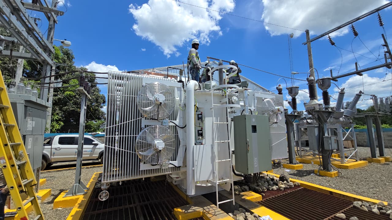 Subestación de Cotuí es repotenciada por Edenorte con inversión de RD$94 millones