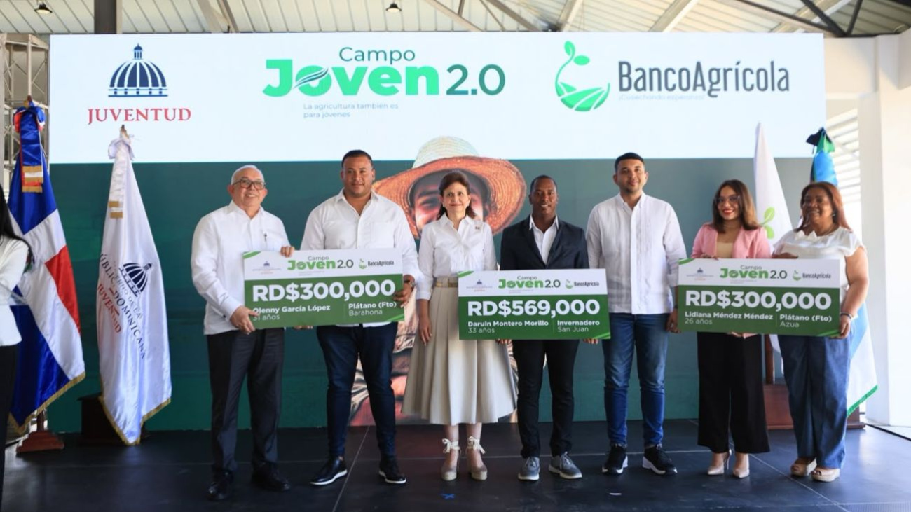 Campo Joven 2.0 ofrecerá RD 250 millones en préstamos a tasa cero para jóvenes productores agropecuarios