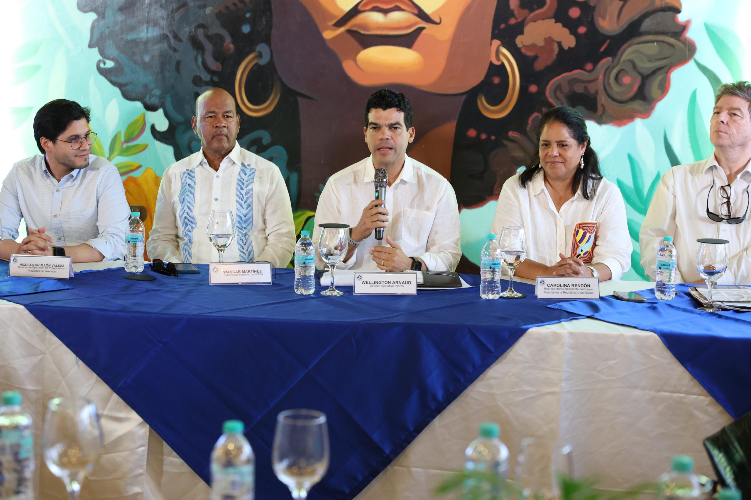Proyecto hídrico avanza en Moca y Gaspar Hernández con apoyo del Banco Mundial e Inapa