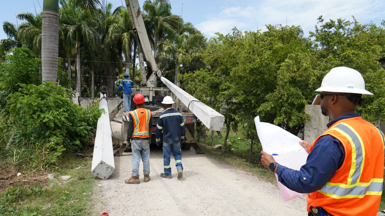 Edesur inicia rehabilitación de redes eléctricas con inversión superior a RD$1,907 millones
