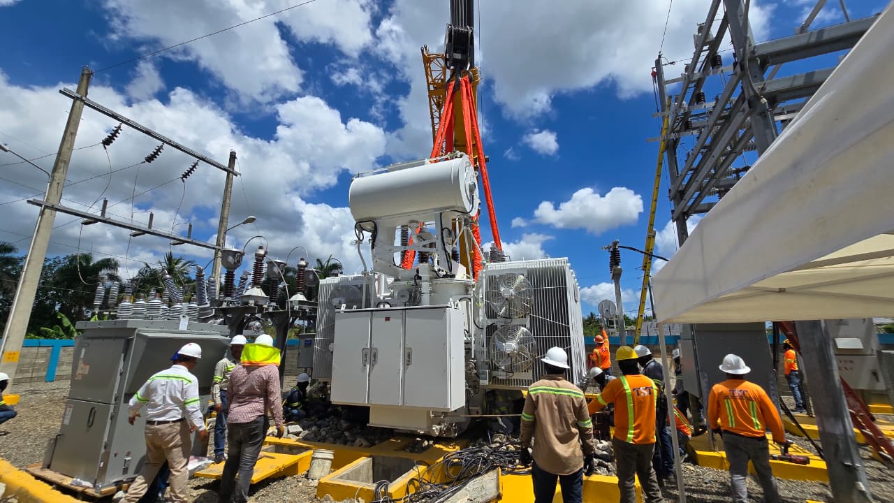 Subestación de Cotuí es repotenciada por Edenorte con inversión de RD$94 millones