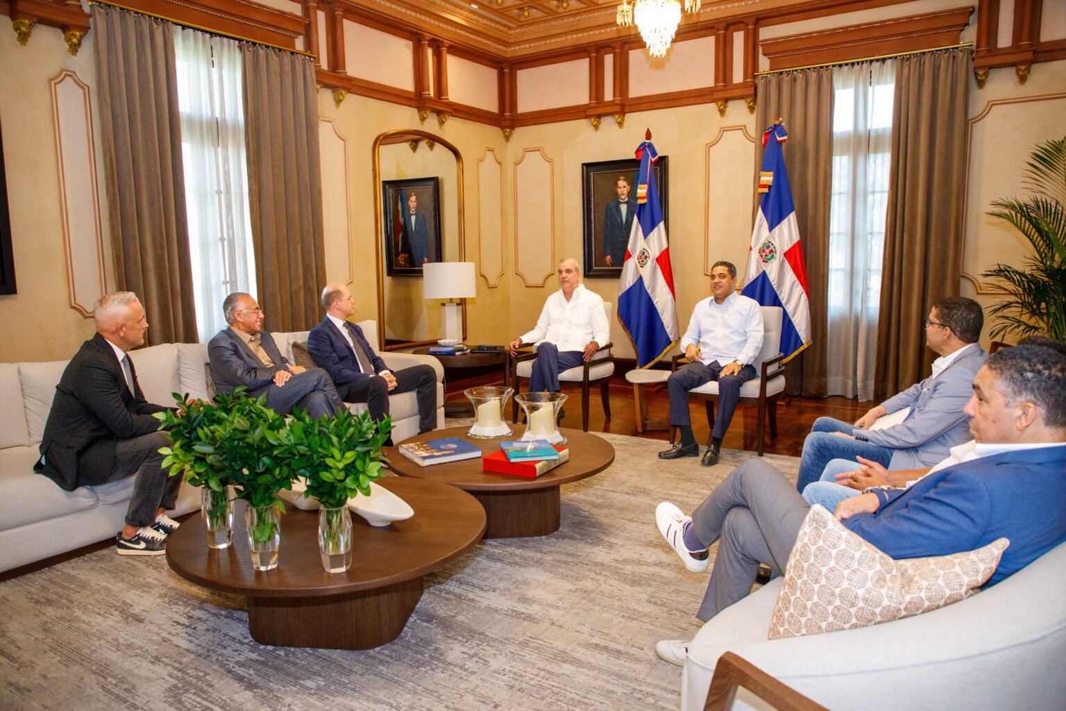 FIBA fortalece vínculos con República Dominicana tras reunión del presidente Luis Abinader con sus ejecutivos