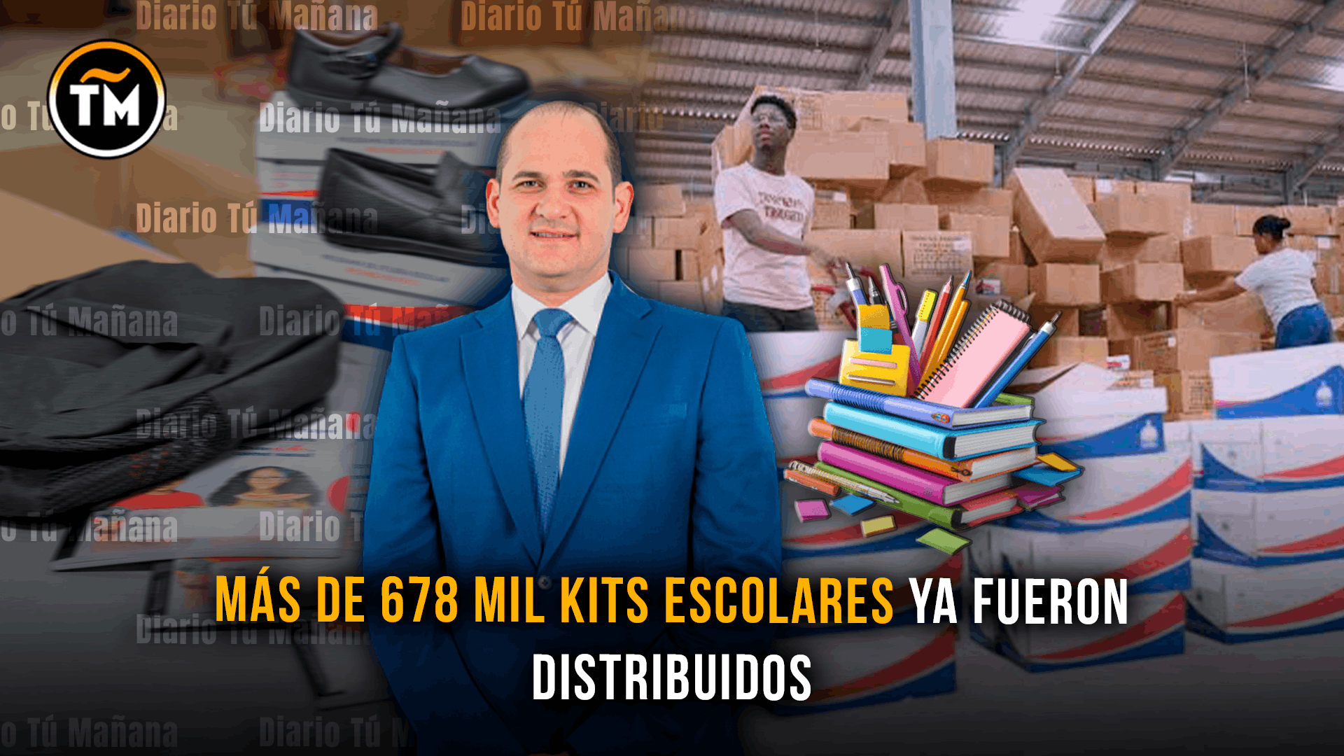 Entrega de utilería escolar alcanza el 38 % de distribución para el año lectivo 2026-2027