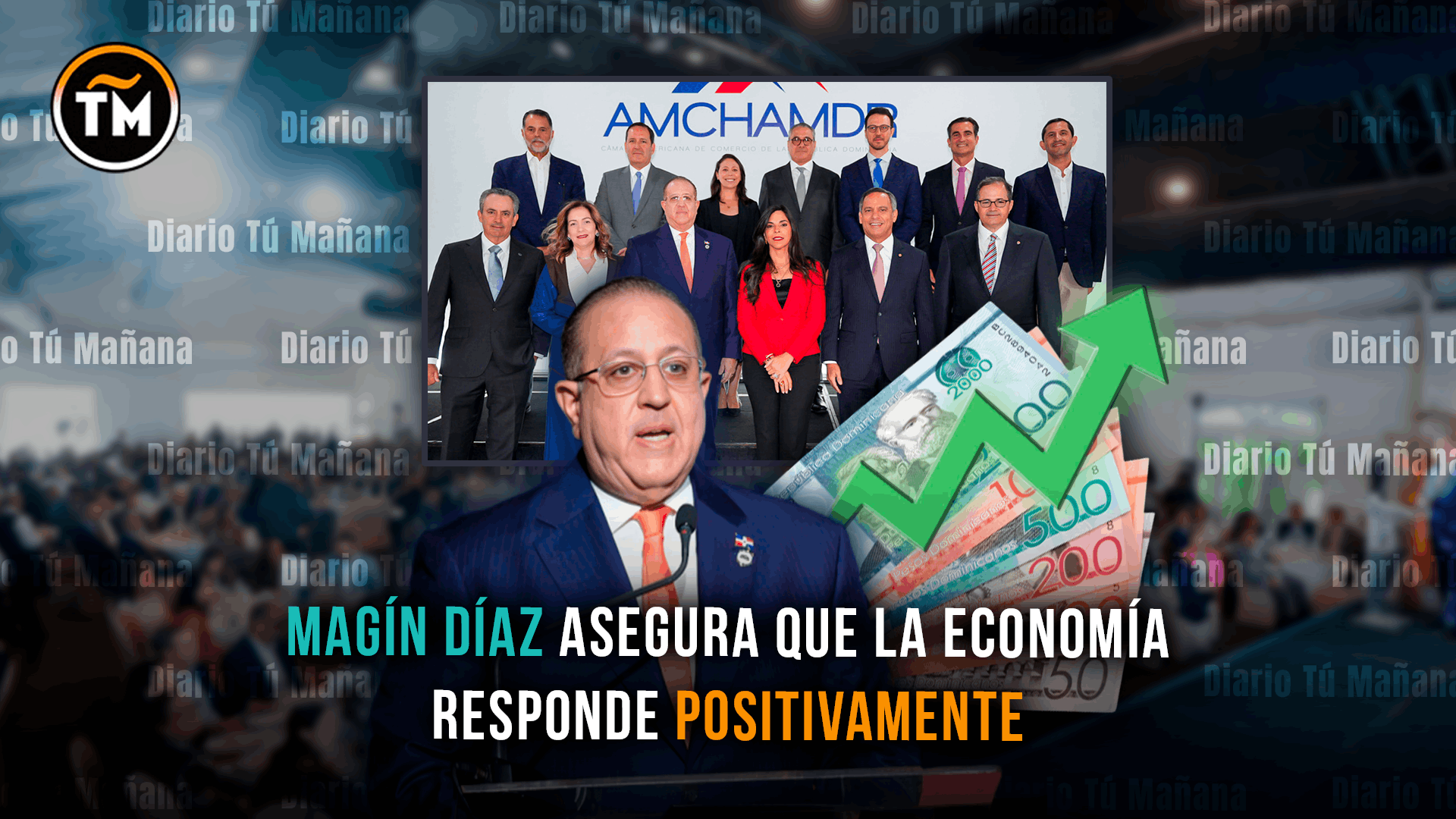 Economía dominicana crece 4.2 % en cinco meses pese a la incertidumbre internacional, afirma Díaz