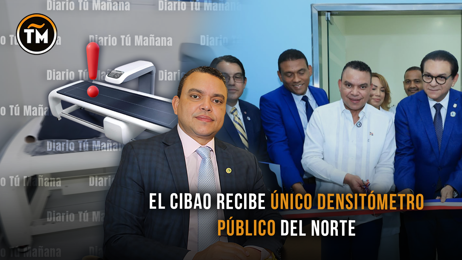 Diagnóstico médico avanza en el Cibao con nuevo densitómetro óseo en Hospital Cabral y Báez