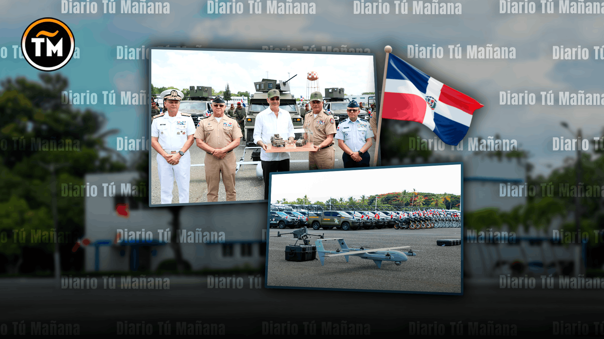 Industria militar presenta el blindado Furia VBD-2 y nuevos equipos para la defensa nacional