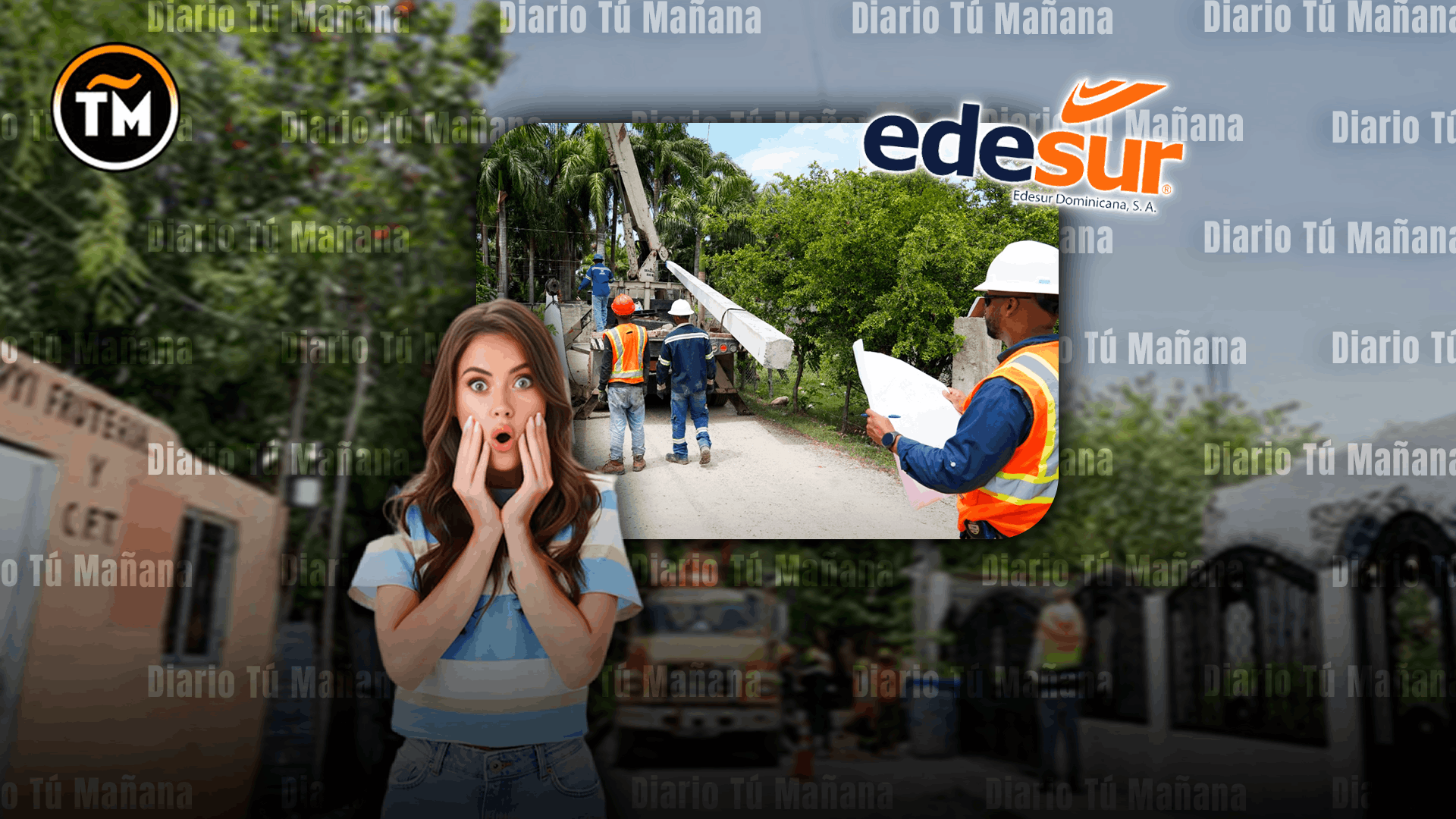 Edesur inicia rehabilitación de redes eléctricas con inversión superior a RD$1,907 millones