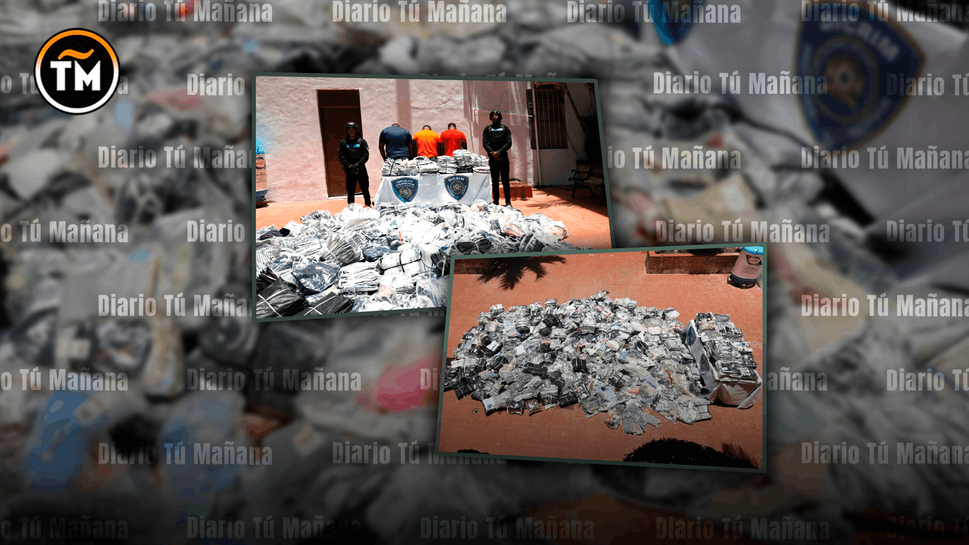 Estafa bancaria deja tres detenidos y permite recuperar mercancía valorada en más de RD$1 millón