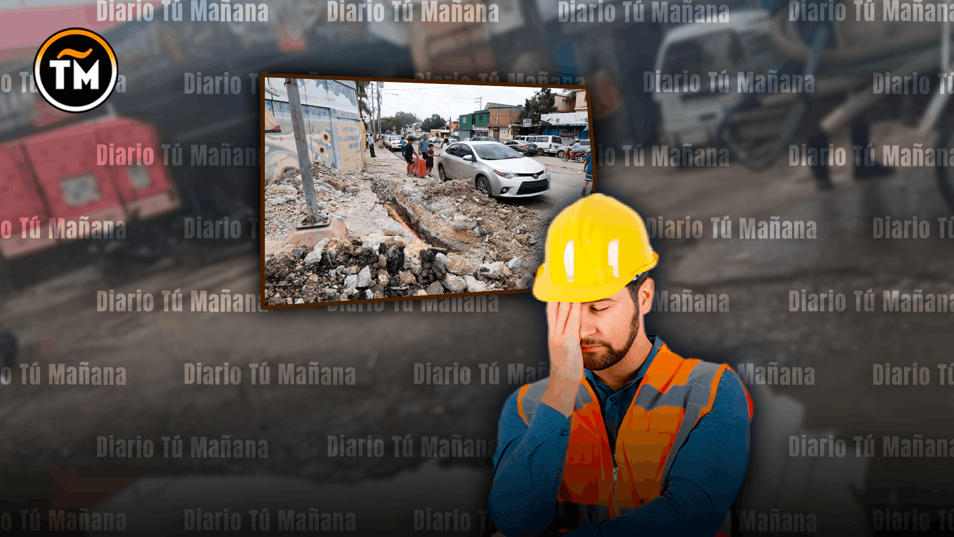 Ampliación del metro provoca denuncias por calles deterioradas y caída de ventas en comunidades de Villa Mella