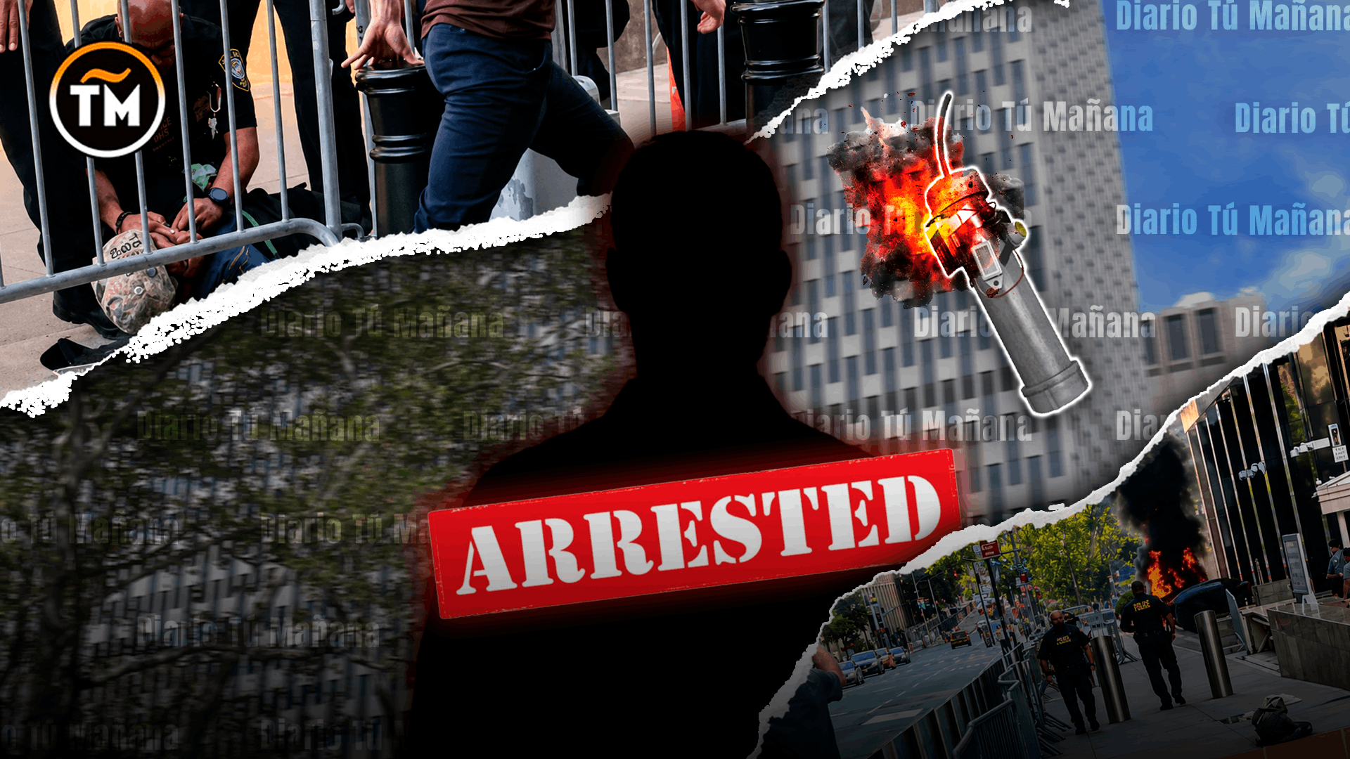 Explosivo casero frente a edificio del ICE y FBI en Nueva York deja dos heridos leves y un detenido