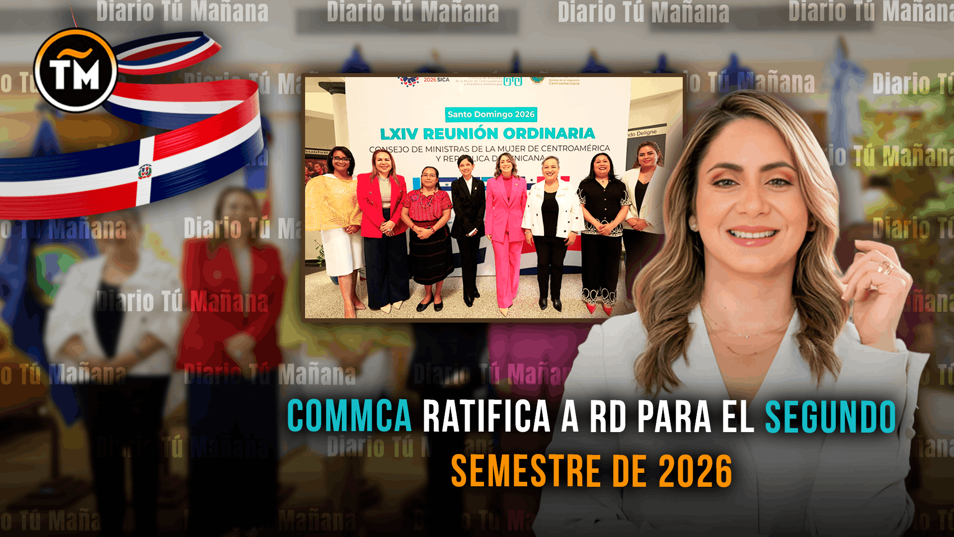 Igualdad de género fortalece liderazgo de RD al frente del COMMCA durante segundo semestre de 2026