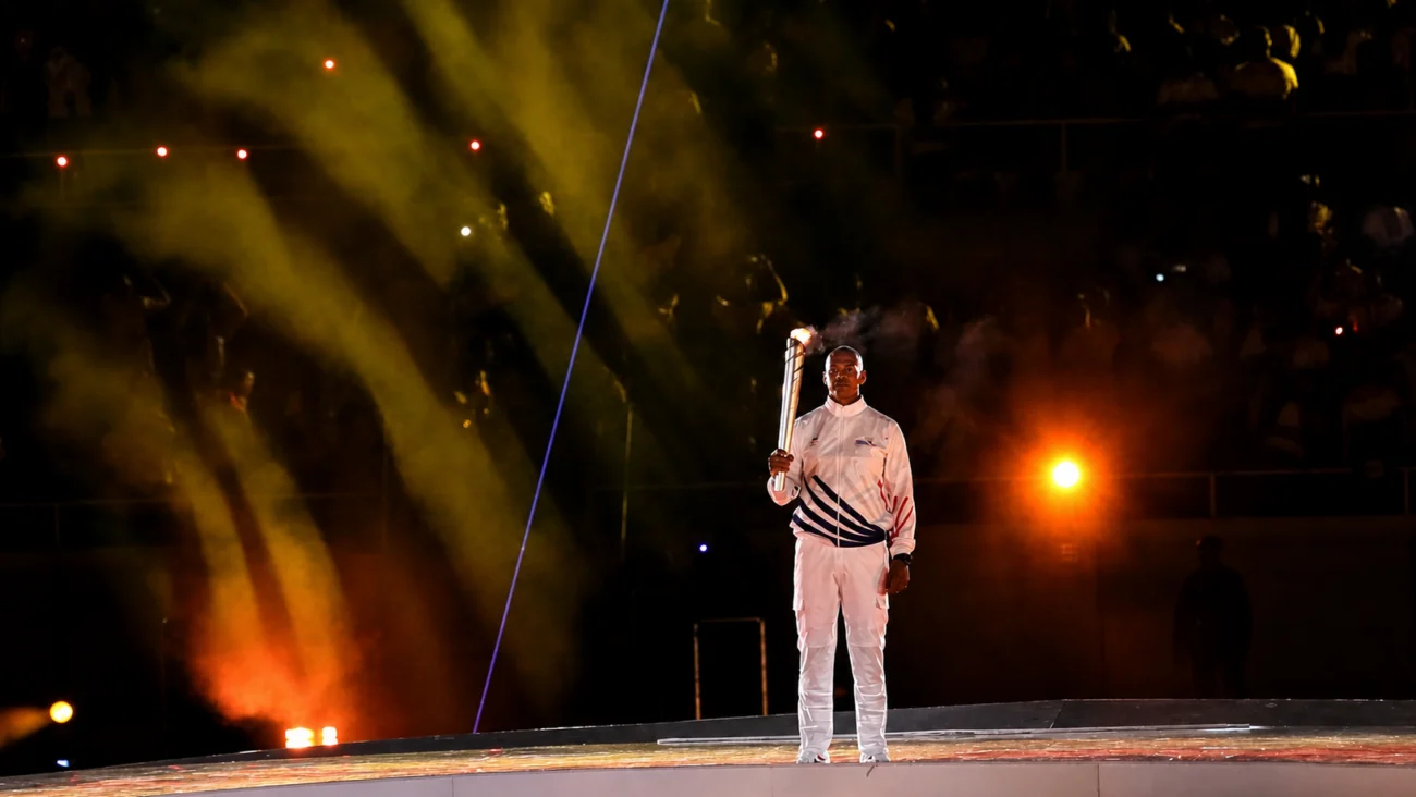 Fuego centrocaribeño fue encendido por Félix Sánchez en homenaje durante apertura de los Juegos 2026