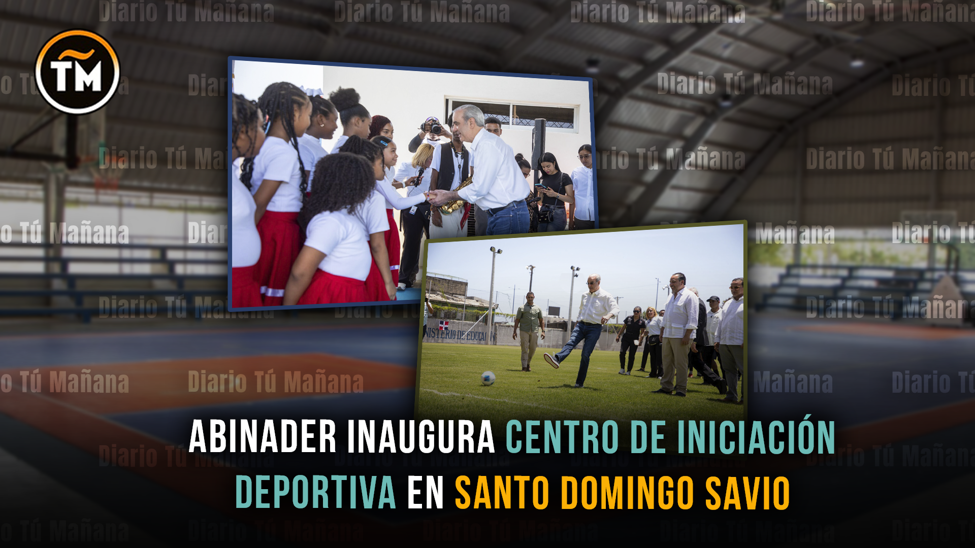 Centro de Iniciación Deportiva impulsa el talento escolar con nueva obra entregada por Abinader