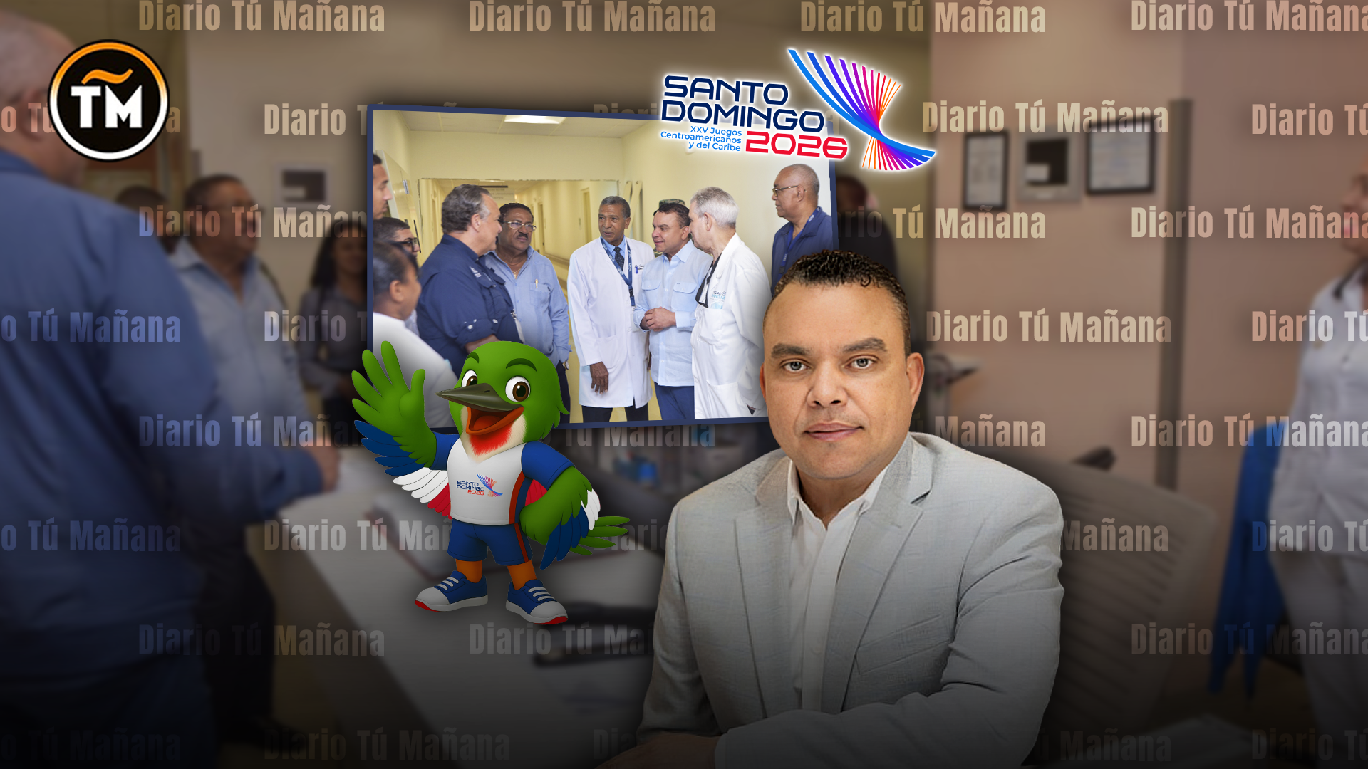 Juegos Centroamericanos fortalecen preparación hospitalaria con supervisión del SNS al Hospital José Joaquín Puello