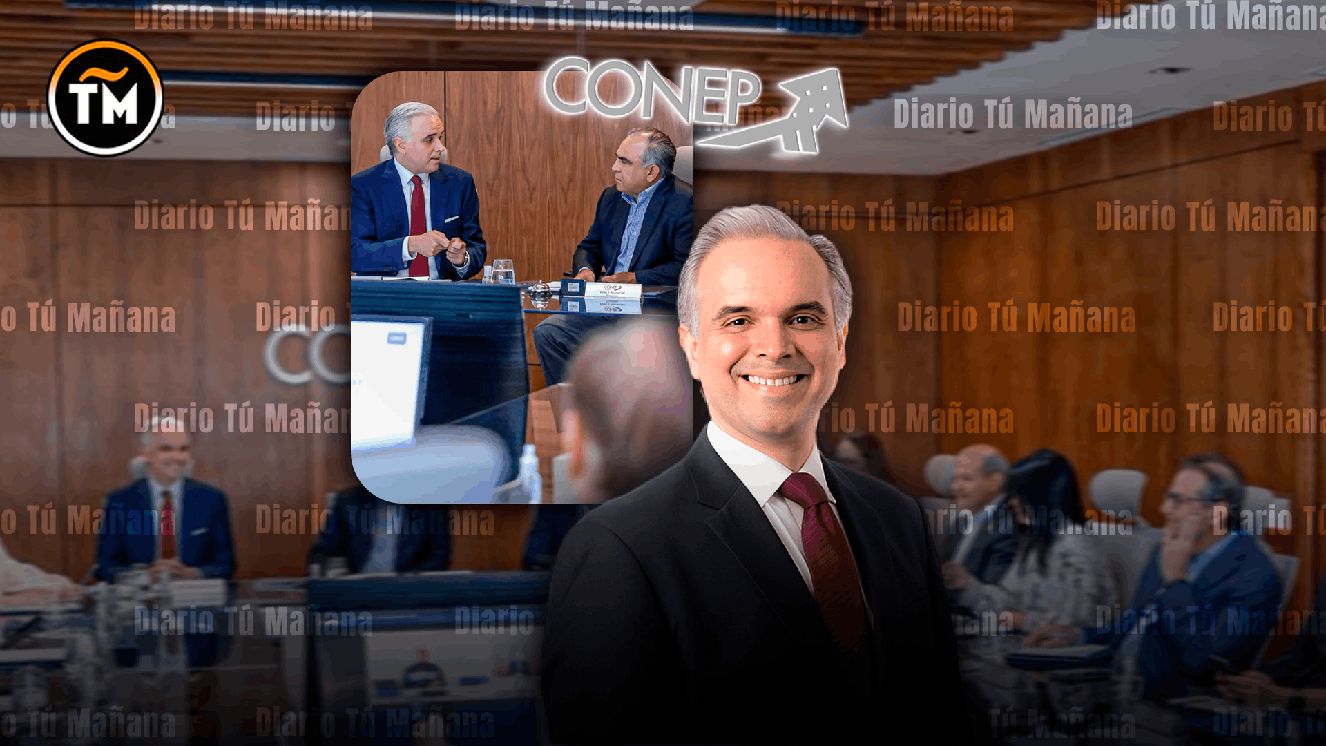 Desarrollo educativo centra encuentro de Luis Miguel De Camps con directiva del Conep