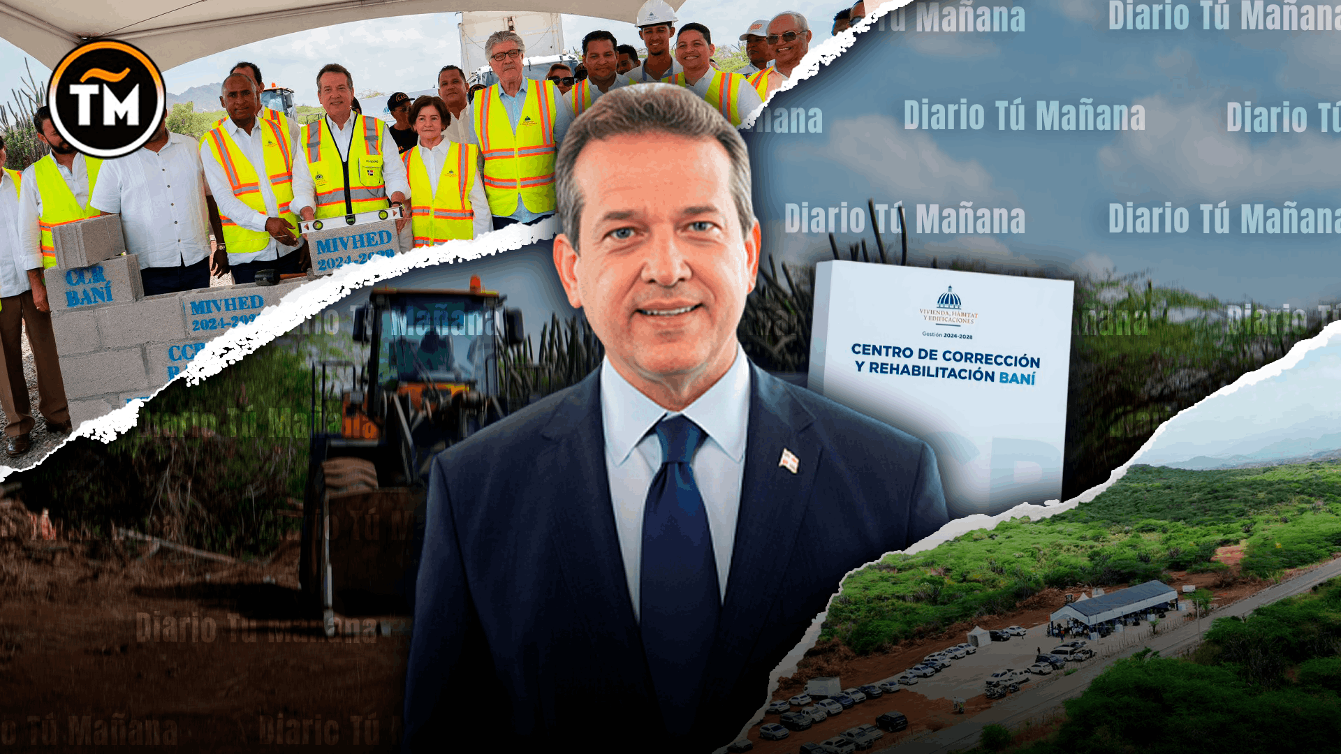 Centro penitenciario inicia construcción en Peravia para albergar a 800 privados de libertad y fortalecer su rehabilitación
