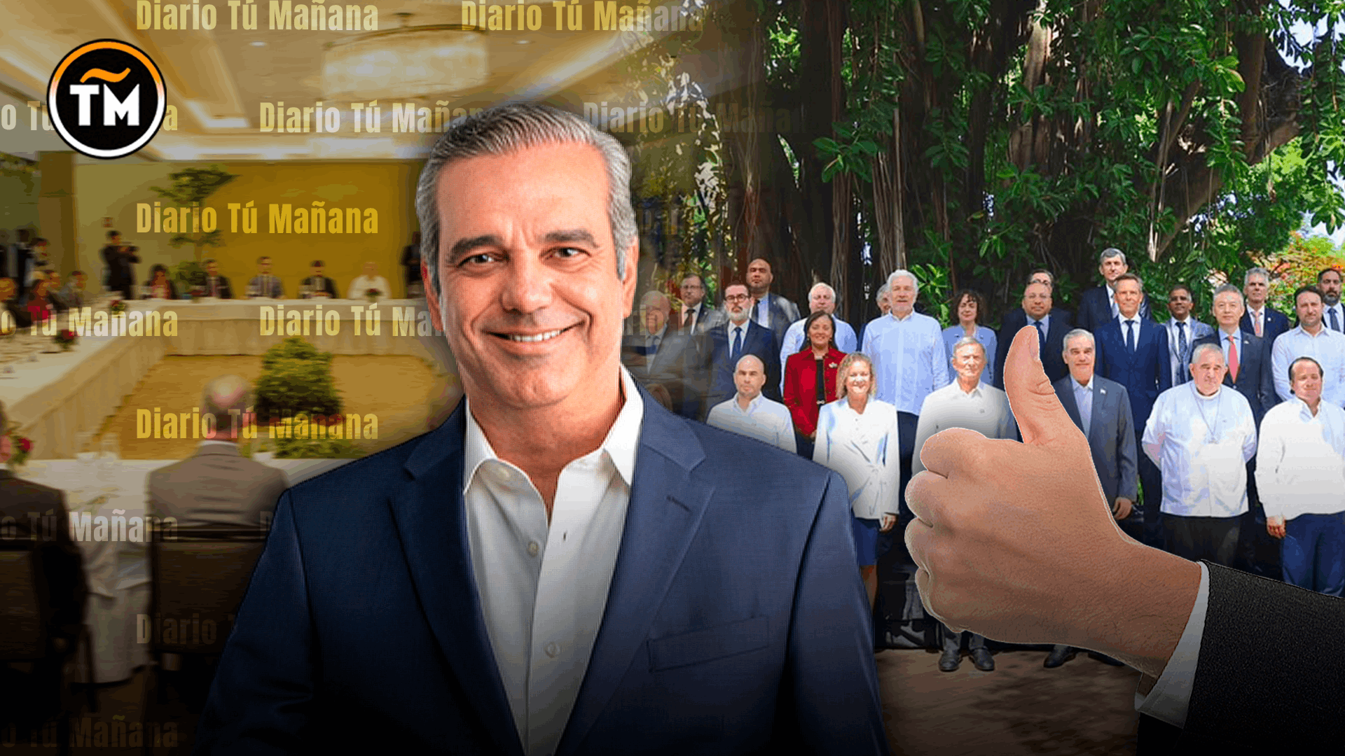 Cuerpo Diplomático ofrece almuerzo a Luis Abinader para fortalecer diálogo y cooperación internacional